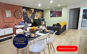 LE CONCORDE-Cosy-WIFI-Clim-Idéal-famille et pros